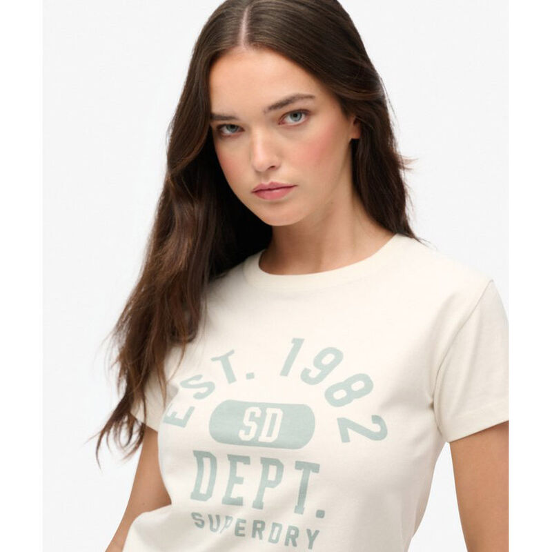 Superdry Athletic Graphic Fitted T-Shirt image number 2